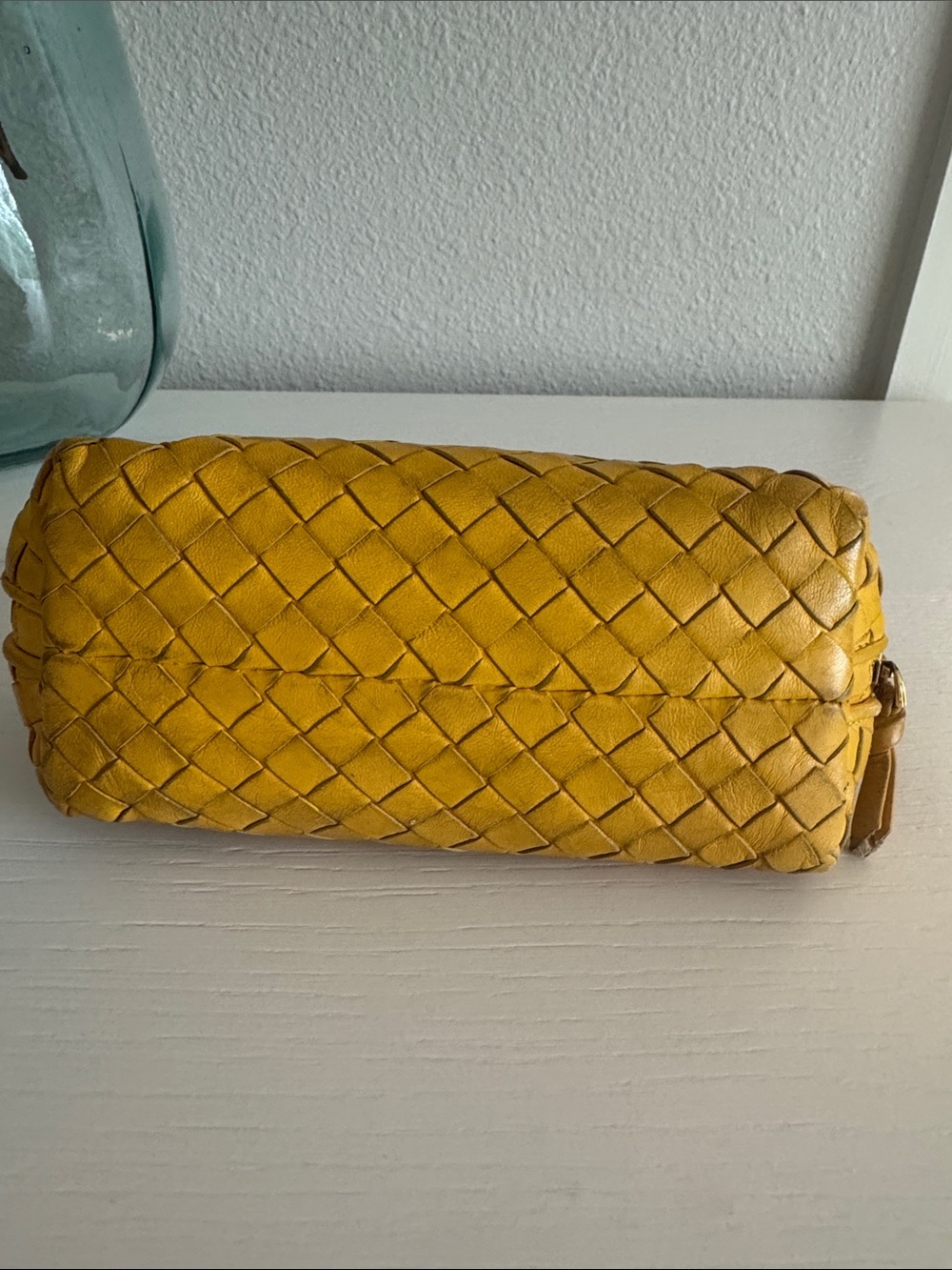 Bottega Veneta Yellow Clutch Pouch - Picture 2 of 10